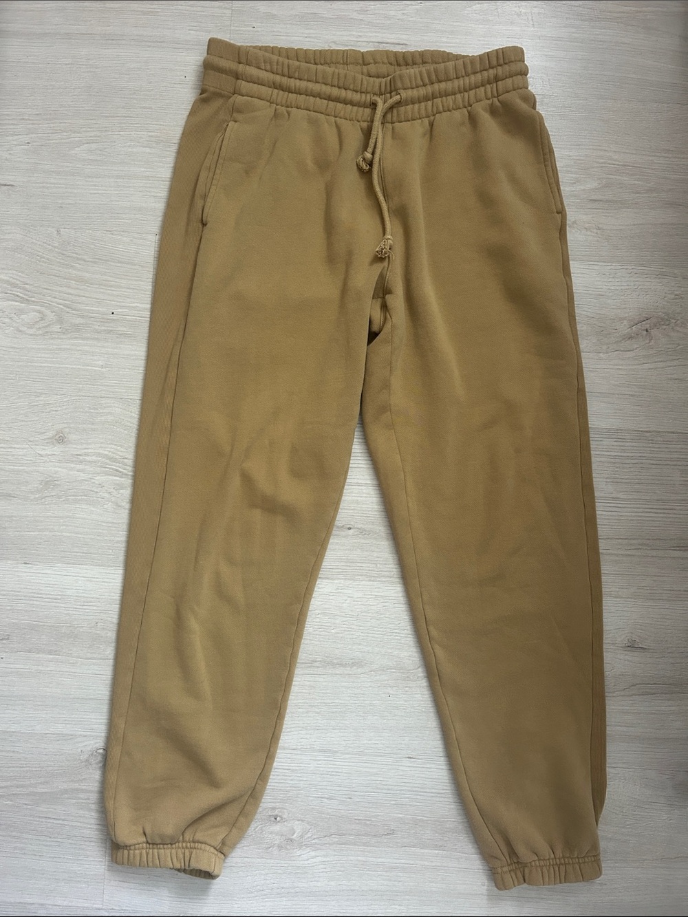 TNA Cozy AF Sweatpants in Tan